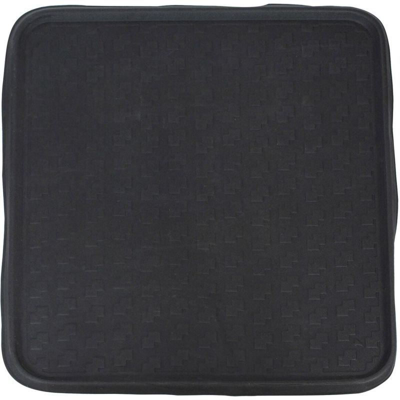 DRAINER SHOE RACK DRY PAD TRUNK MAT 100x90CM BLACK