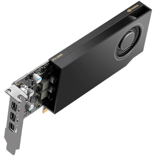 PNY NVIDIA A1000 8GB LowProfile OEM Version, PCI-Express 4.0 x16, LP, 8 GB GDDR6 128-bit, 4x Mini DP 1.4, 1x LP bracket