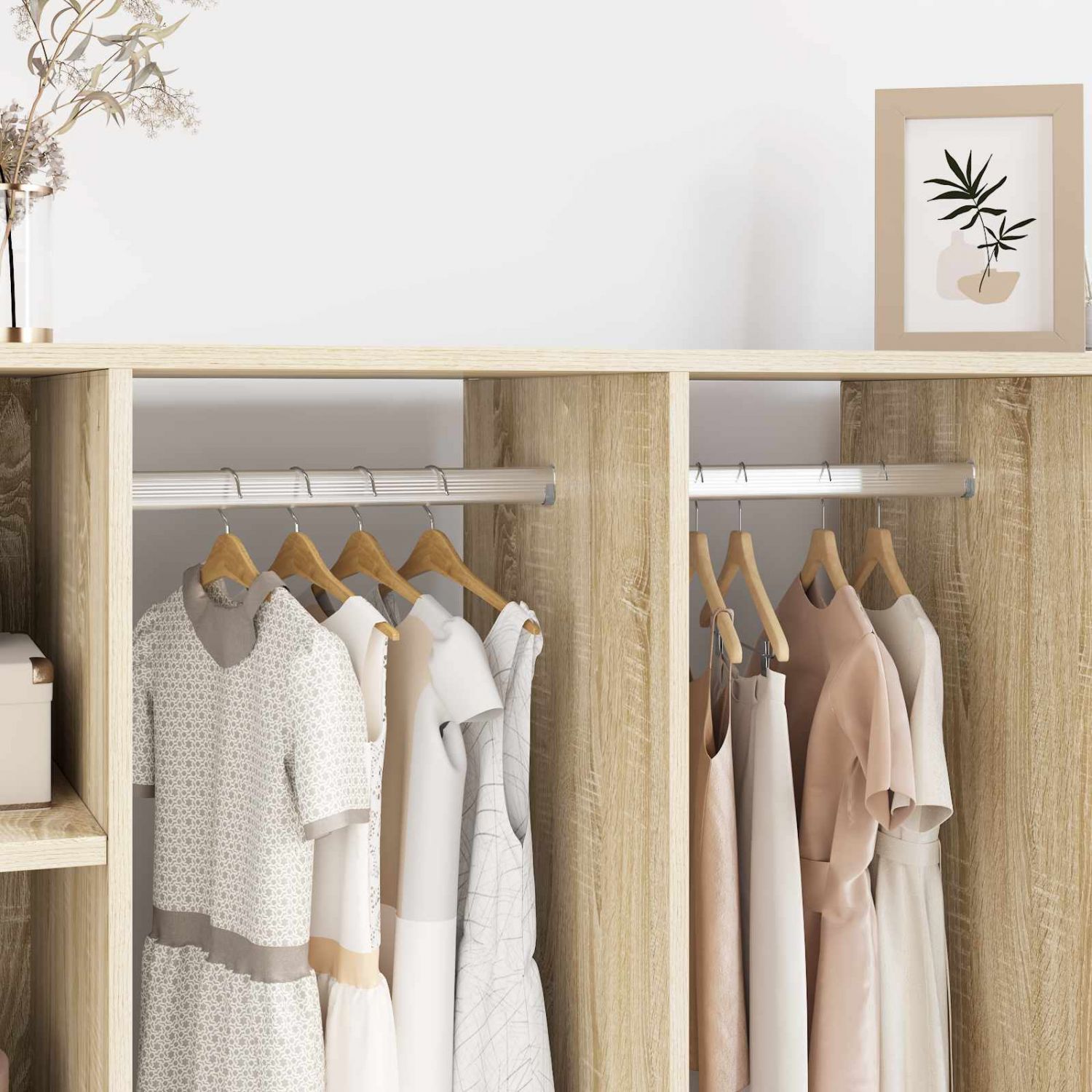 Kapi vars 2 pcs Hõbedane 764 x 15 x 29 mm Alumiiniumisulamist