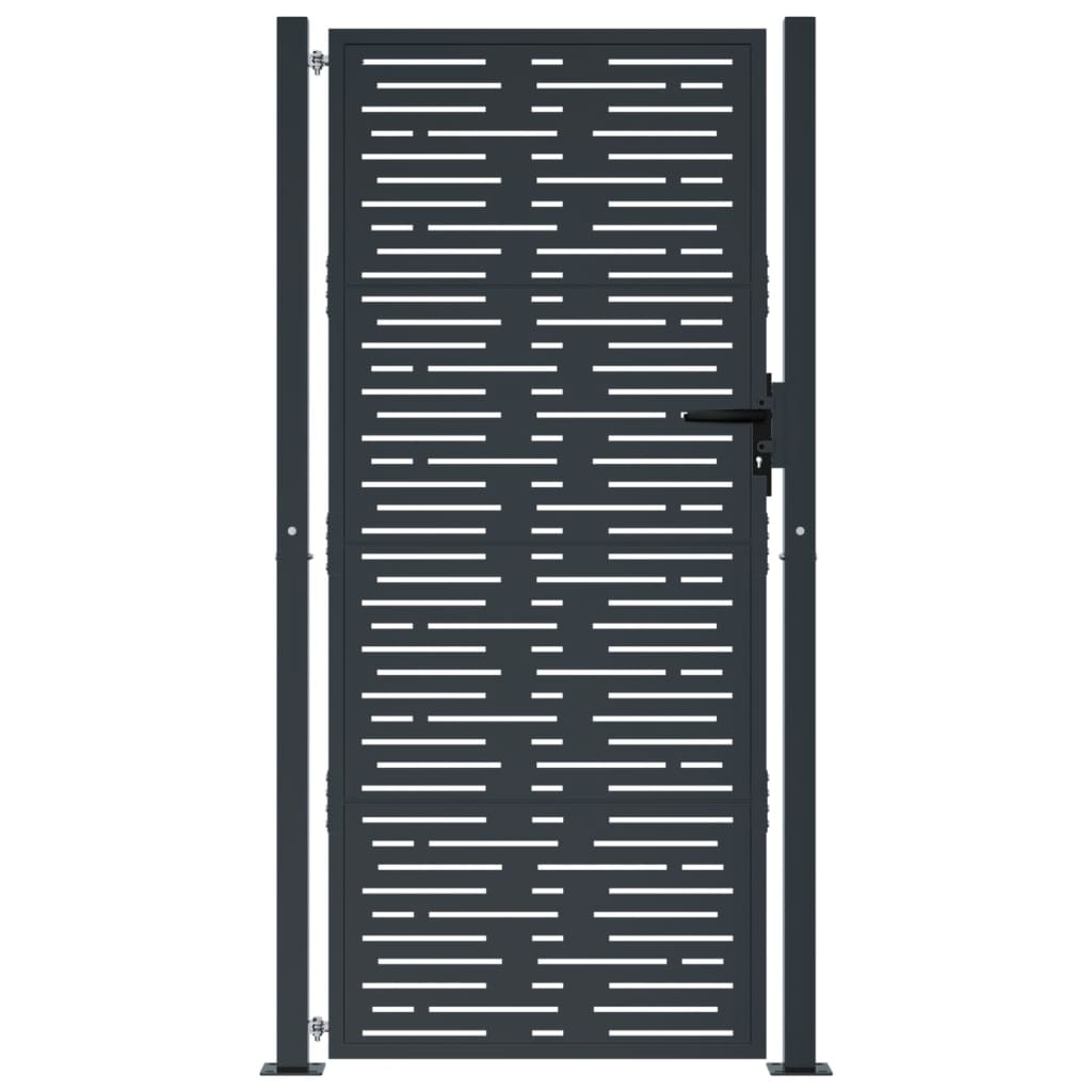 aiavärav, antratsiithall, 105x205 cm, teras, kandiline disain