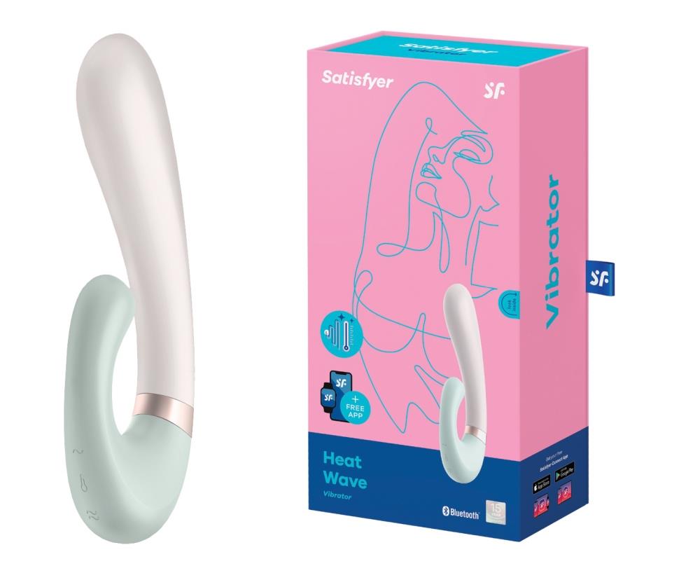 Вибратор Satisfyer Heat Wave Connect App (Мятный)