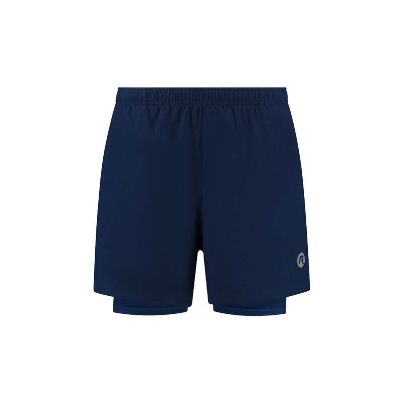 Rogelli 2in1 ESSENTIAL shorts blue L