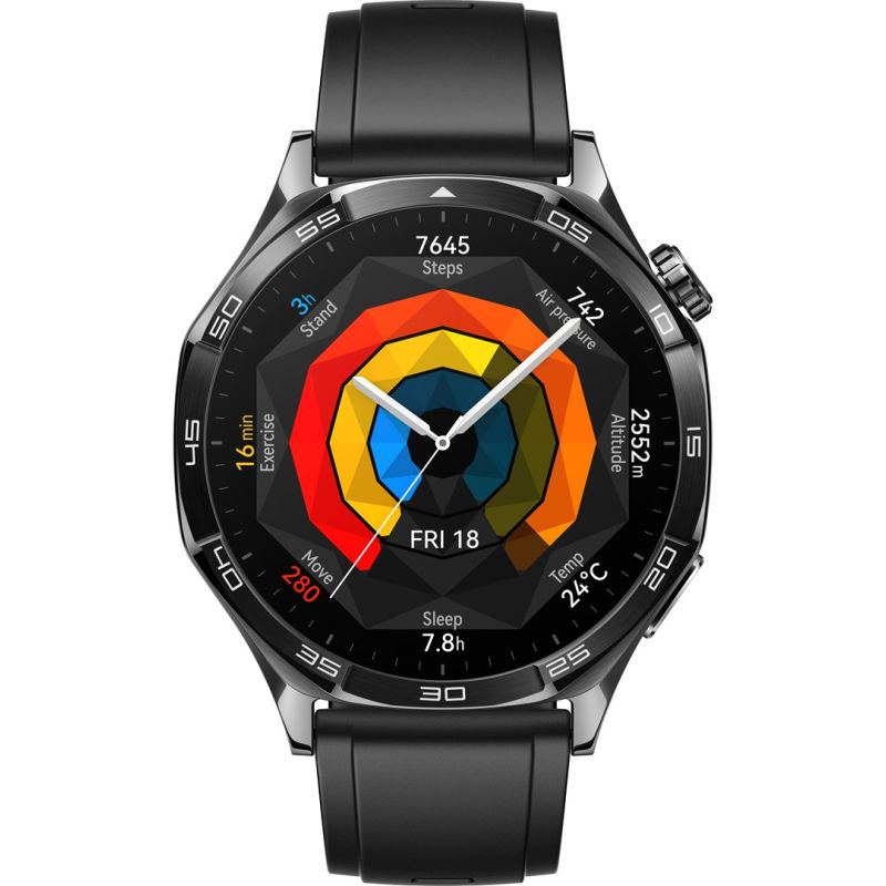 Huawei WATCH GT 5 46mm Vili-B19F | Smartwatch | GPS (satellite) | AMOLED | 1.43 inches | Black
