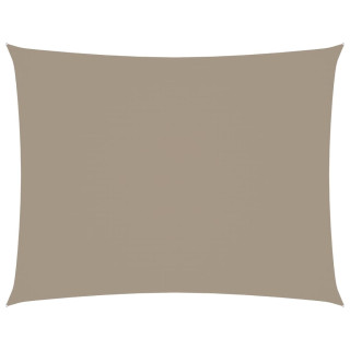 Прямоугольный солнцезащитный тент из ткани Оксфорд, 2,5x3,5 м, коричневато-серый
