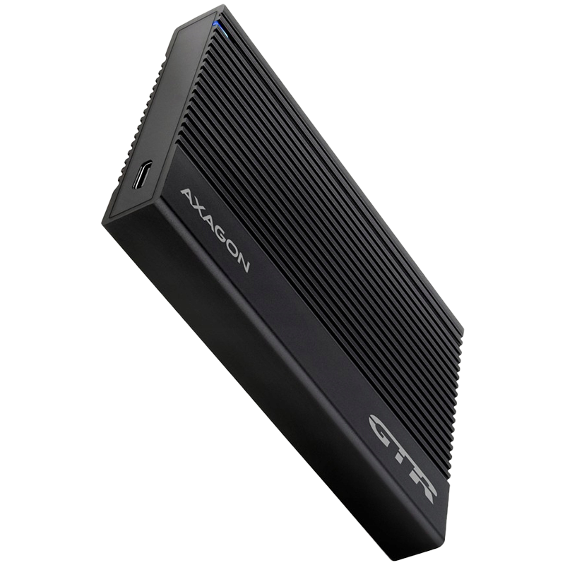 AXAGON EE25-GTR USB-C 3.2 Gen 2 - SATA 6G, внешний 2.5 корпус с ребрами, черный
