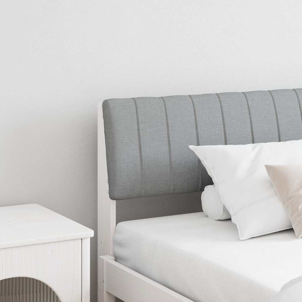 Polsterdatud voodiots Helehall 200 cm Tahke mänd