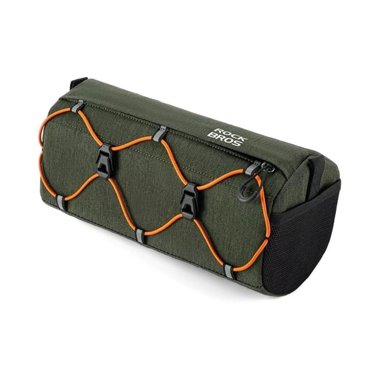 Rockbros green handlebar bag 2.2L