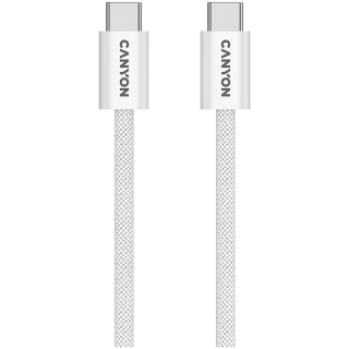 CANYON cable OnWire 60MG C-C 60W Magnet Braided 1m White