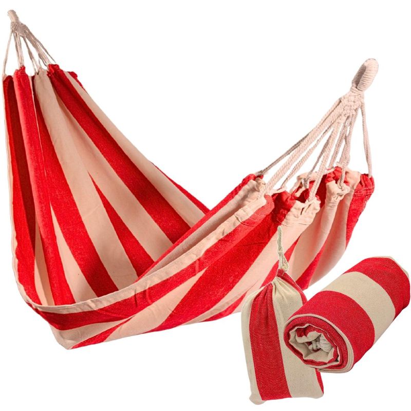 GARDEN HAMMOCK FOR 1 PERSON 200x100CM WITH COVER 1064031