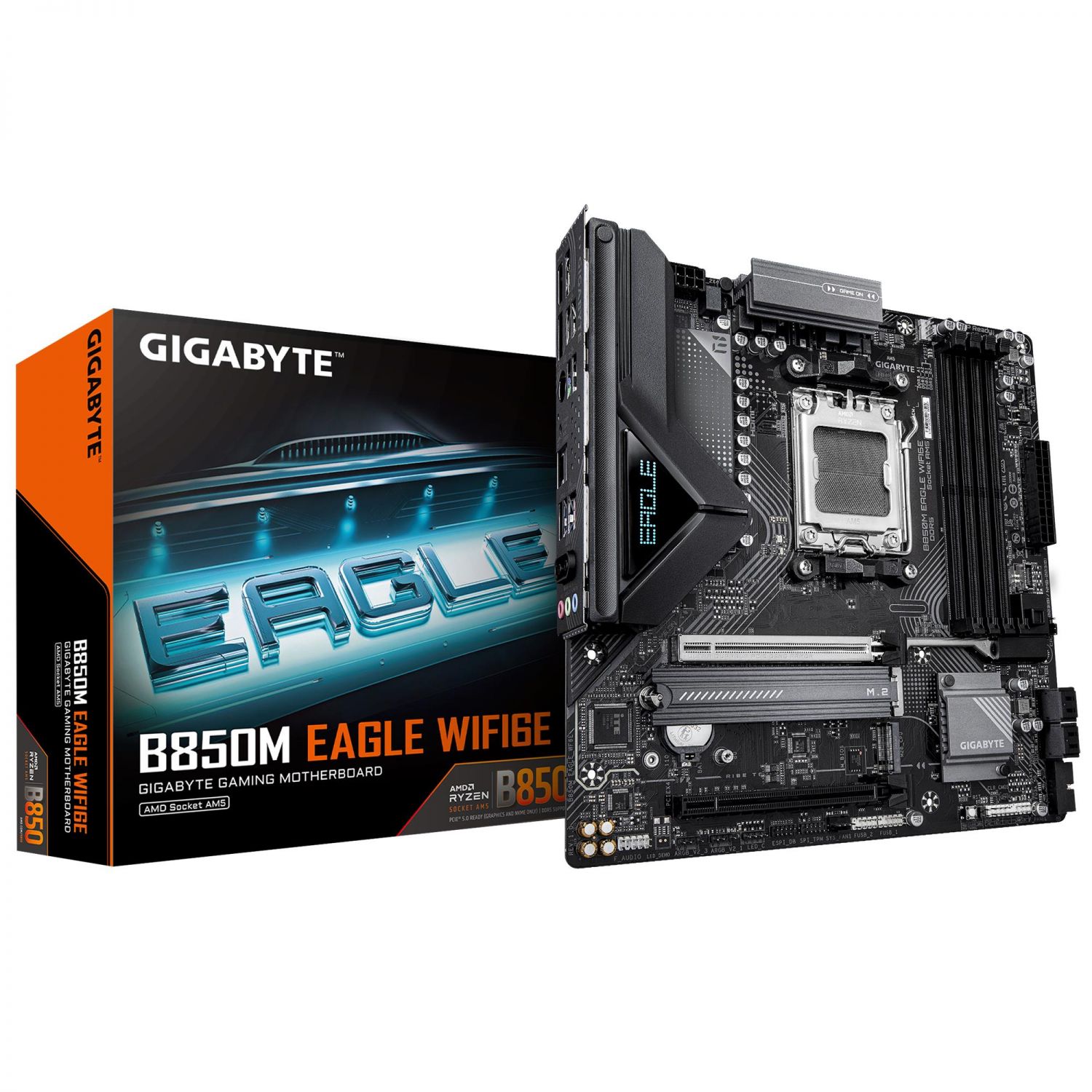 Материнская плата GIGABYTE B850M E AORUS ELITE AX