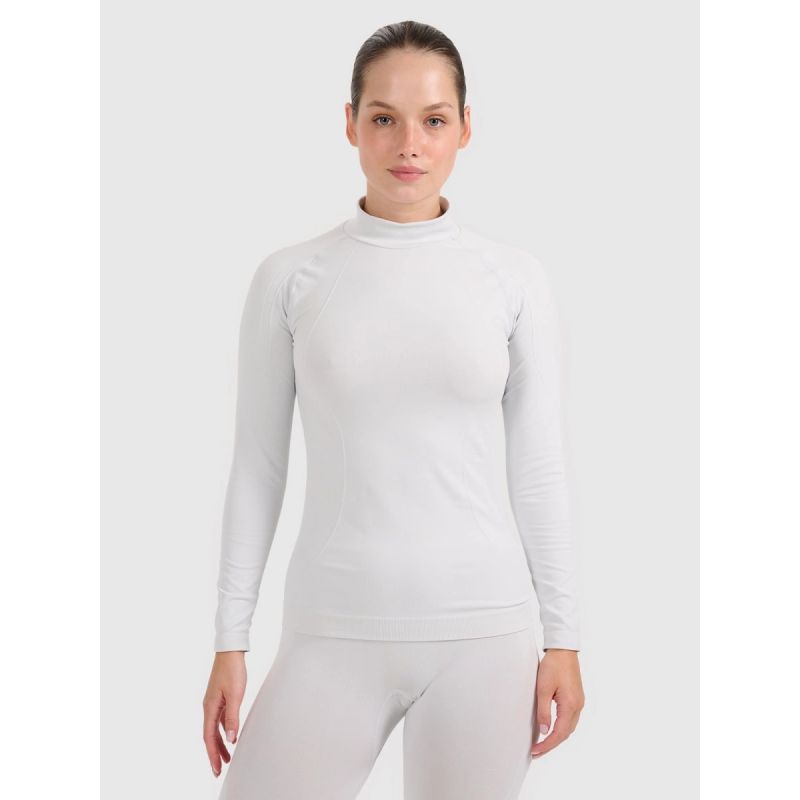Women's seamless thermal underwear (top) 4F 4FWAW25USEAF216-27S