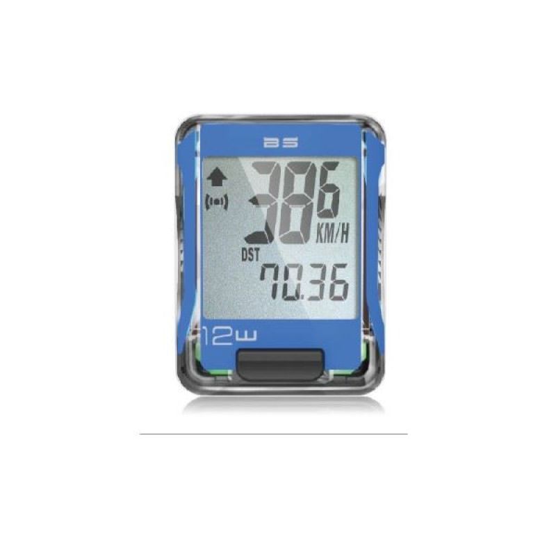 TECHWELL wired meter BS-12W black