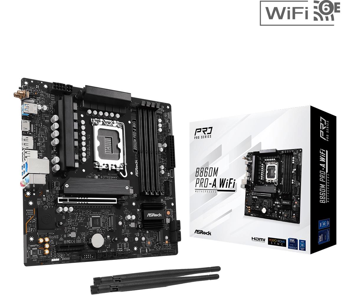 Материнская плата ASROCK B860M PRO-A WIFI
