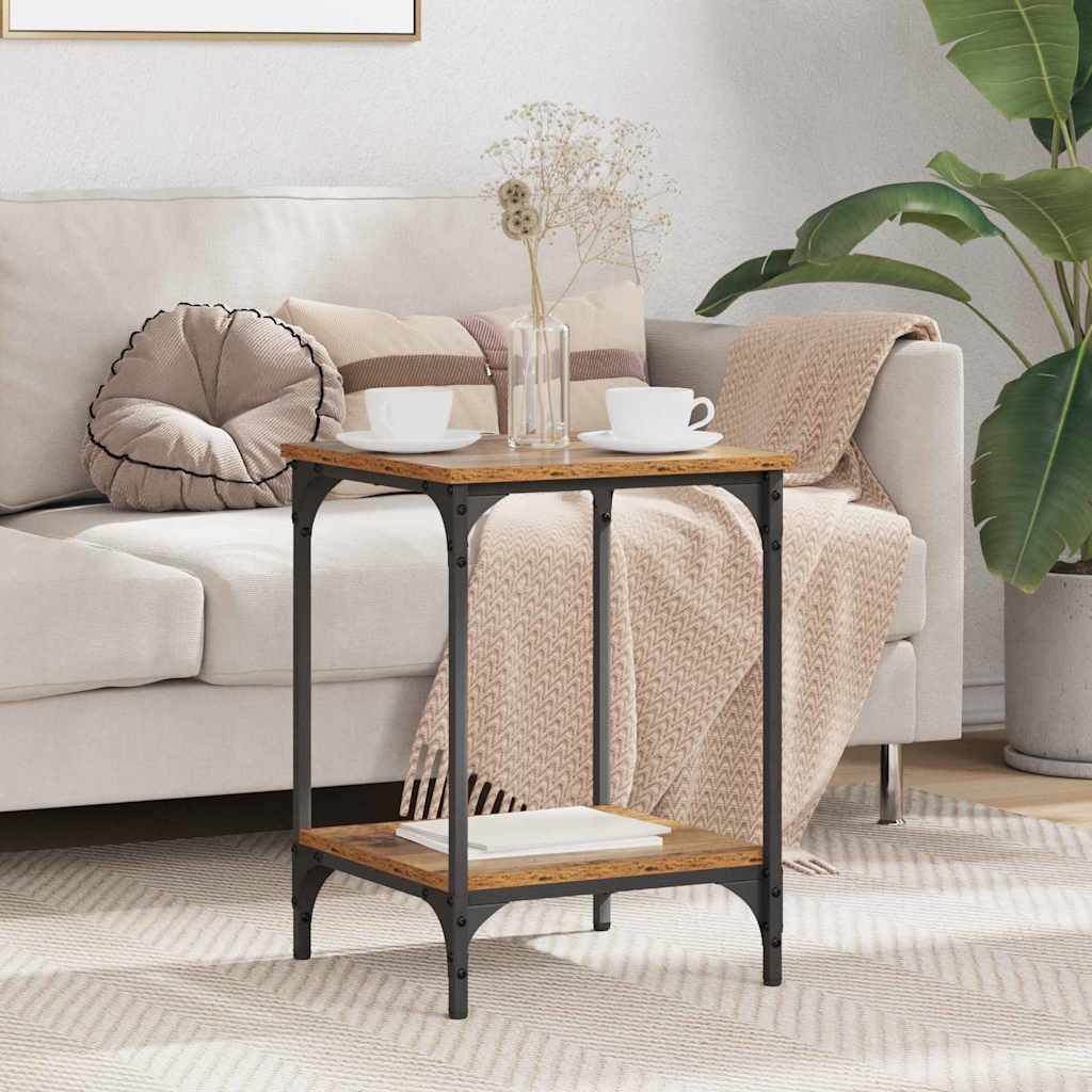 Kohvilaud Vana puit 40 x 40 x 55 cm Tehispuit