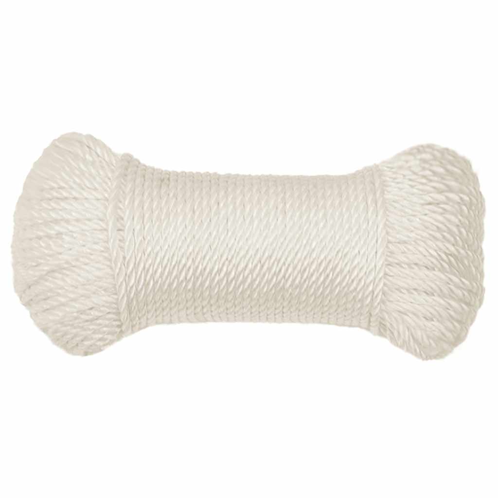 töököis, valge, 6 mm, 100 m, polüpropüleen