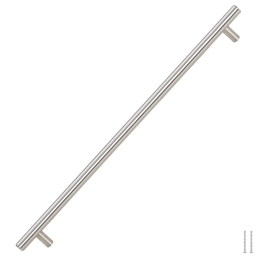 kapi käepidemed 5 tk, hõbedane, 480 mm, roostevaba teras