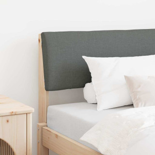 Polsterdatud voodiots Tumehall 100 cm Tahke mänd