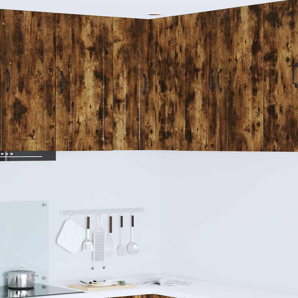 Seinakapp kööki Suitsetatud tamm 57 x 57 x 80 cm Tehispuit