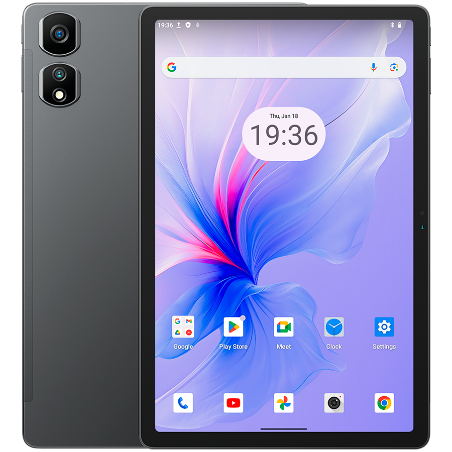 Blackview Tab 16 Pro 8/256GB, 11-inch FHD+ 1200x1920 IPS, Octa-core 2GHz, 8MP Front/13MP Back Camera, Battery 7700mAh, NO charging, USB Type-C, Android 14, SD card slot,  Gray