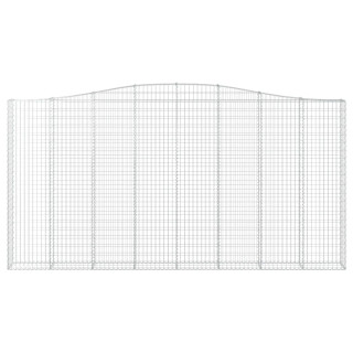 Габионный короб арочной формы, 400x30x200/220 см, оцинкованная сталь