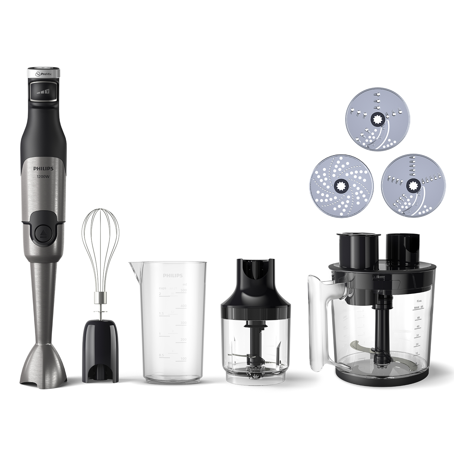 Philips 5000 Series Hand Blender HR2685/00, 1200W