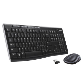 Беспроводной комплект Logitech MK270, черный (раскладка US/Int)