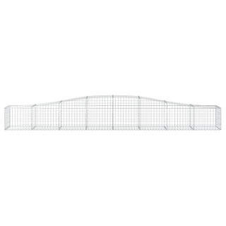 Габион дугообразной формы, 400x50x40/60 см, оцинкованная сталь