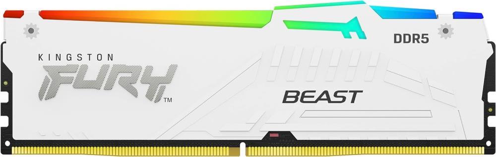 Оперативная память Kingston Fury Beast White RGB 32GB DDR5-6000 (KF560C36BWE2AK2-32)