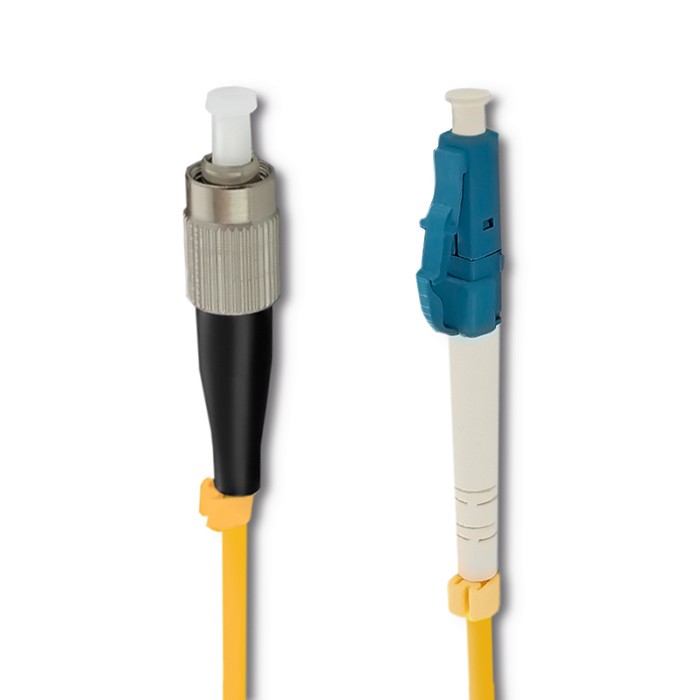 Qoltec Patchcord fiber optic FC/UPC - LC/UPC | Singlemode | 9/125 | G652D | Simplex | 5m