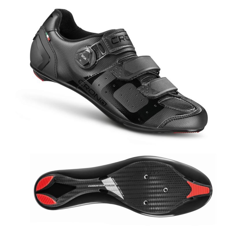 CRONO CR-3-22 road shoes black 45 composite