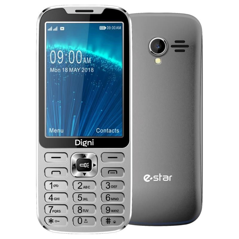 eSTAR Digni CALL 4G Dual SIM Silver Phone