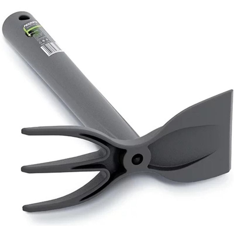 HOE 2-IN-1 PLASTIC RAKE