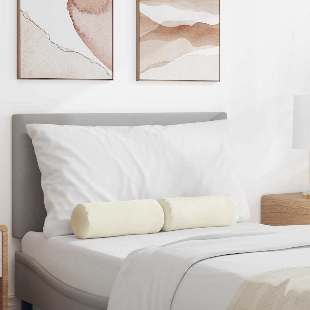 Padjad 2 pcs cream Ø 15 x 40 cm Korter kangas