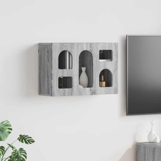 Seinakapp riiuliga Hall Sonoma 60 x 20 x 40 cm Tehispuit