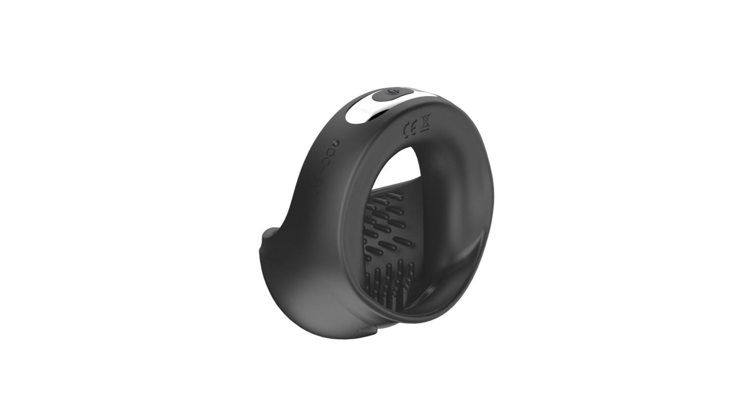 Вибрирующее кольцо для пениса с шариковым стимулятором