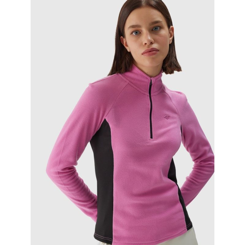 Women's thermal fleece underwear (top) 4F 4FWAW24UFLEF049-55S