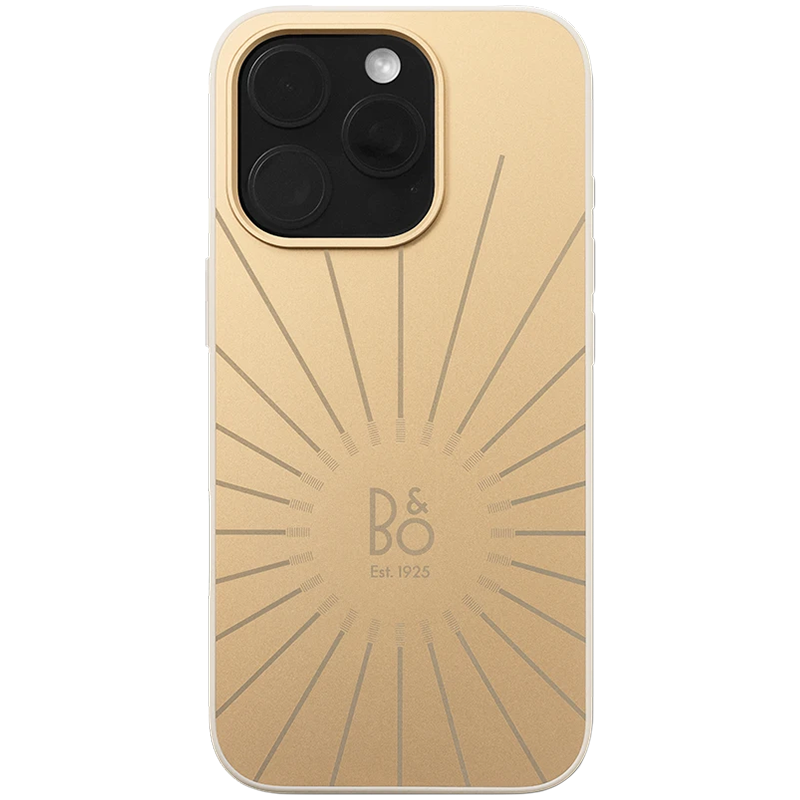 iPhone 16 Pro Aluminum Case Gold Tone