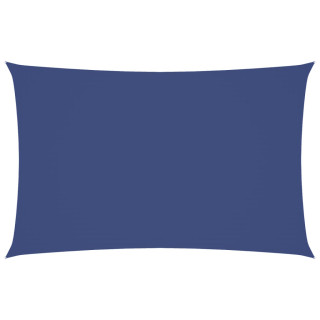 Прямоугольный солнцезащитный тент из ткани Оксфорд, 4 x 7 м, синий