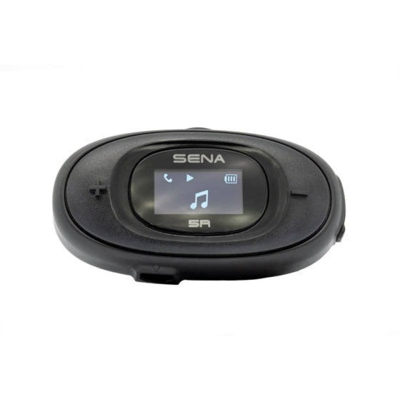 Sena 5R-01D 5R Bluetooth 5.1 700m Motorcycle Intercom with LCD Display and Universal Microphone Set for 2 Helmets