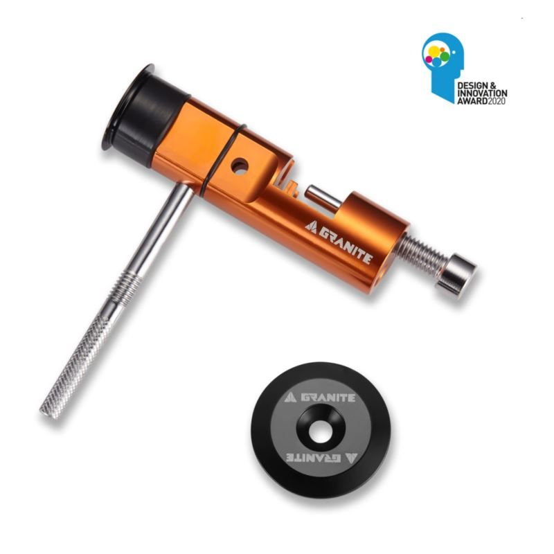 GRANITE STASH chain squeezer orange