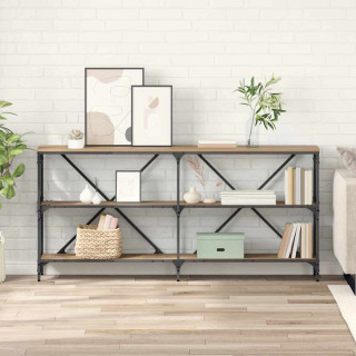 Konsoollaud riiuliga ladustamisega Käsitööpuu 160 x 30 x 75 cm