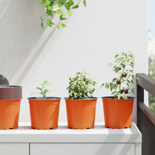 Lillepott 200 pcs Keraamiline Ø 15 x 12.5 cm Plastmass