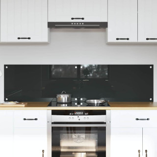 Kögi Splashback 2 pcs Tumehall 80 x 40 cm karastatud klaas