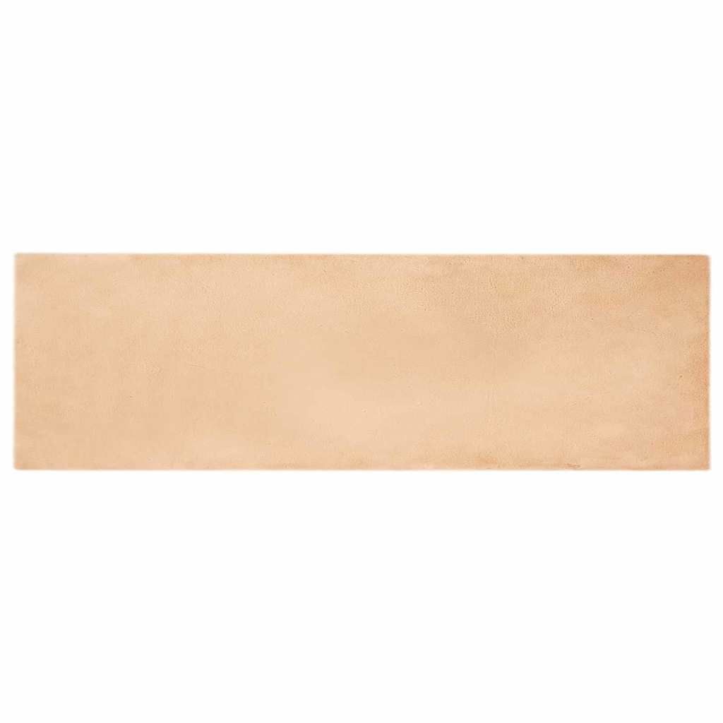 Kunstlik Küüliku Karv Mat Pruunikashall 80 x 250 cm Polüester