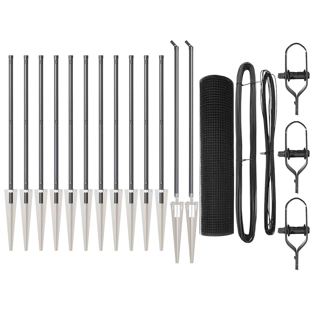 Aed koos postidega Hall 1 x 25 m Teras