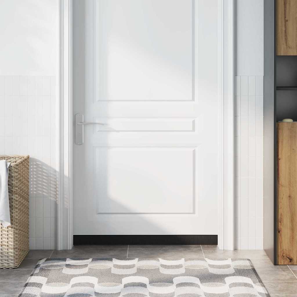 Kruvitavad ukselöökide tihendid 2 pcs Valge 100 cm