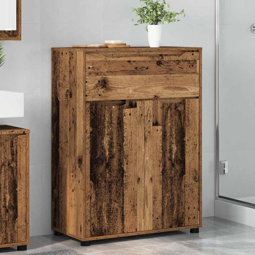 Vannitoa kapp sahtliga Vana puit 72,5 x 36,5 x 100 cm Tehispuit