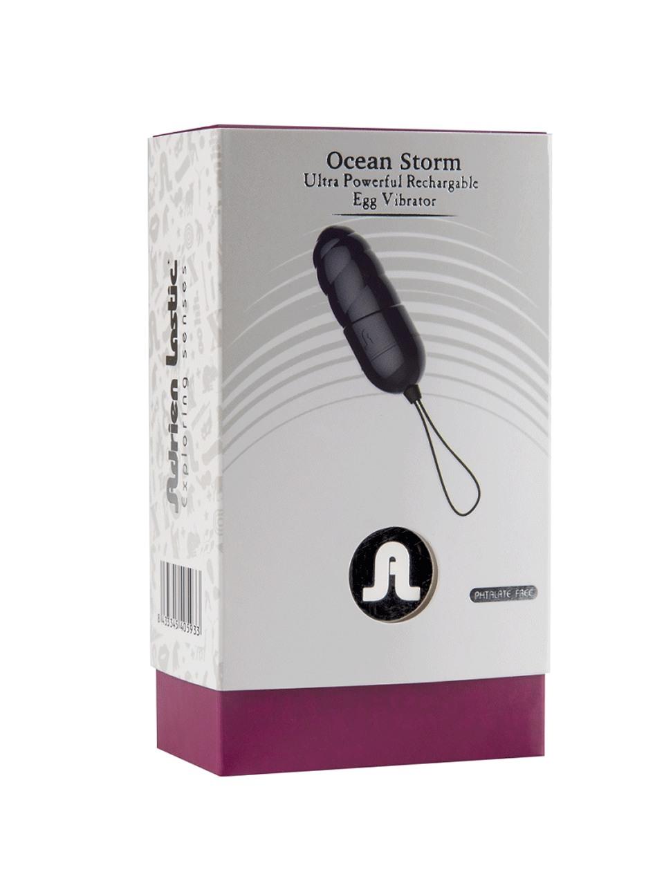 Виброяйцо Jajko/wibr-AD.Ocean Storm.Темно-синий + Mini LRS Control