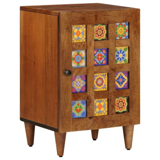 Vannitoa kapp ladustamisega uksega Pähklipuit 38 x 33,5 x 58 cm