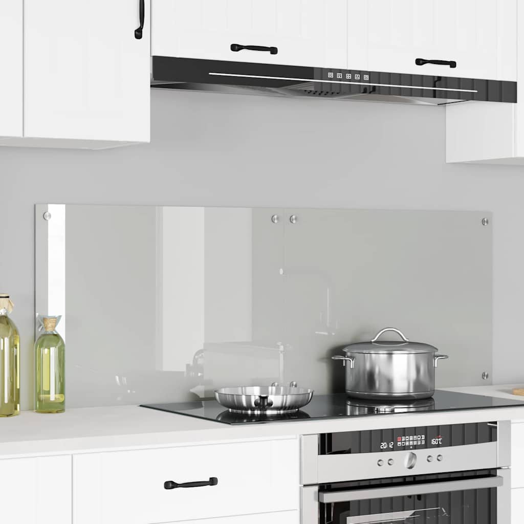 Kögi Splashback Läbipaistev 70 x 50 cm karastatud klaas